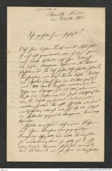 Nachlass Franz Steindachner, Brief von Otto Staudinger an Franz Steindachner (23.10.1883), Inv.Nr. 504.06, Seite 1